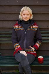 Womens Clifden Hoody Charcoal - Large
