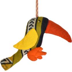 Hanging decoration, Toucan, assorted colours