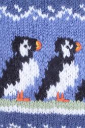 Circus Of Puffins Hot Water Bottle