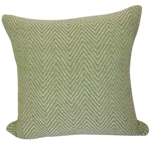 Cushion Cover Soft Recycled Material Green 40x40cm
