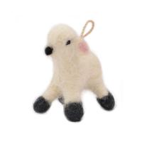 Hanging decoration, felt sheep