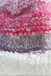 Sierra Nevada Bobble Beanie Pink