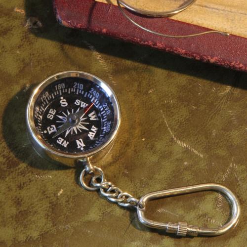 Compass key chain