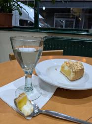 Wine glasses recycled glass, 15cm height, set of 4