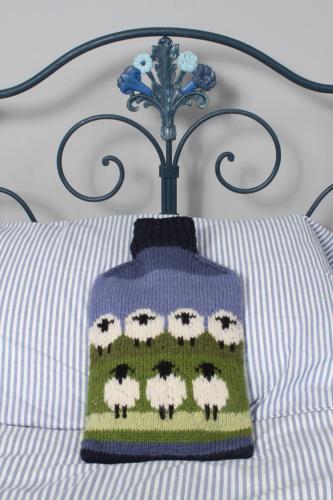 Flock Of Sheep Hot Water Bottle