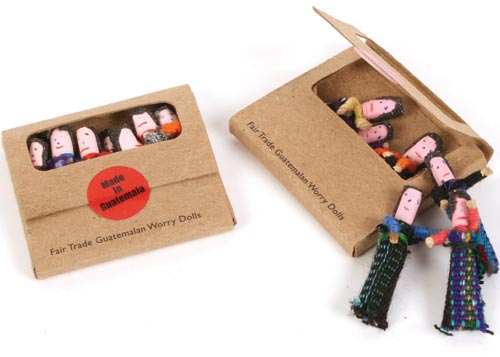 Worry dolls tiny in flat box