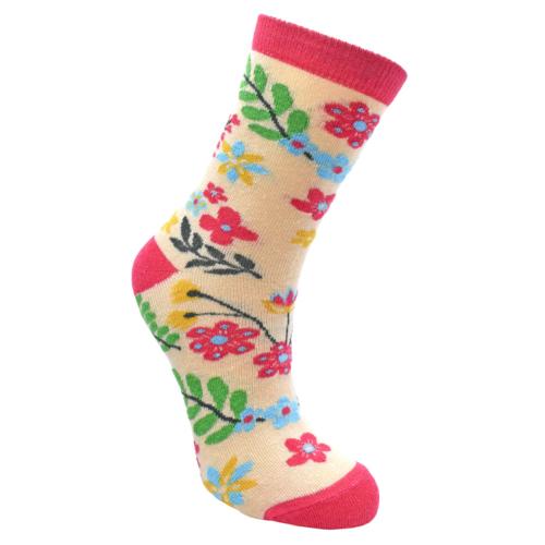 Bamboo Socks Floral Shoe Size UK 7-11 Mens Fair Trade Eco