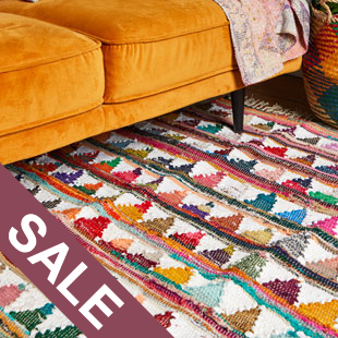 Reduced Rugs, Throws, Cushion Covers