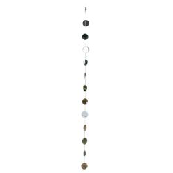 Hanging Mobile, Recycled Glass, Circles, 108cm length