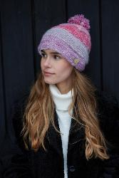 Sierra Nevada Bobble Beanie Pink