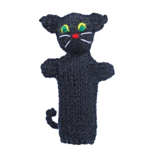 Finger Puppet Black Cat