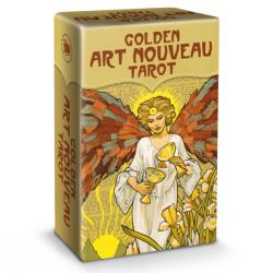 Mini Tarot Cards – Golden Art Nouveau