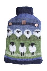 Flock Of Sheep Hot Water Bottle