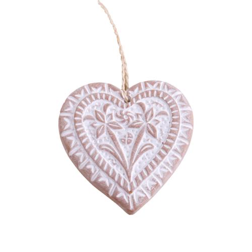 Hanging Terracotta Heart