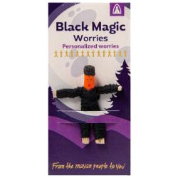 Worry doll mini, black magic worries