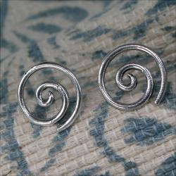 Ear studs, spiral