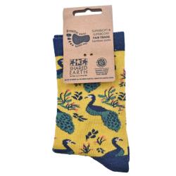 Bamboo Socks Peacocks Shoe Size UK 7-11 Mens Fair Trade Eco