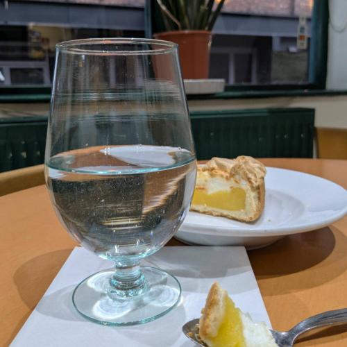 Beer glasses recycled glass,16cm height, set of 4