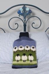 Flock Of Sheep Hot Water Bottle