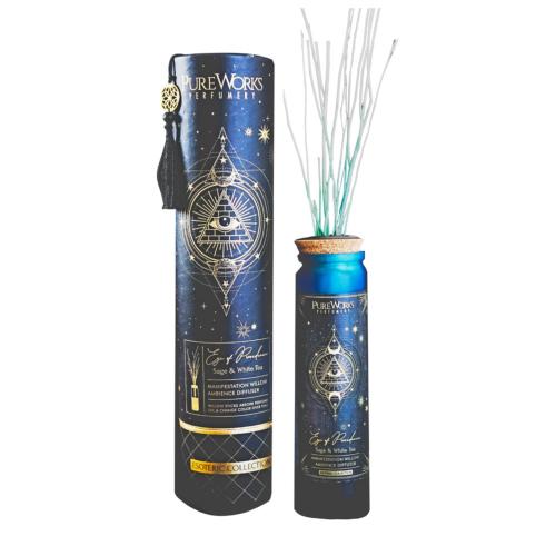 Willow Stick Diffuser Esoteric Eye of Providence, Sage and White Tea